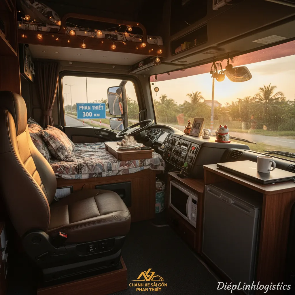 Nội thất xe tải đường dài