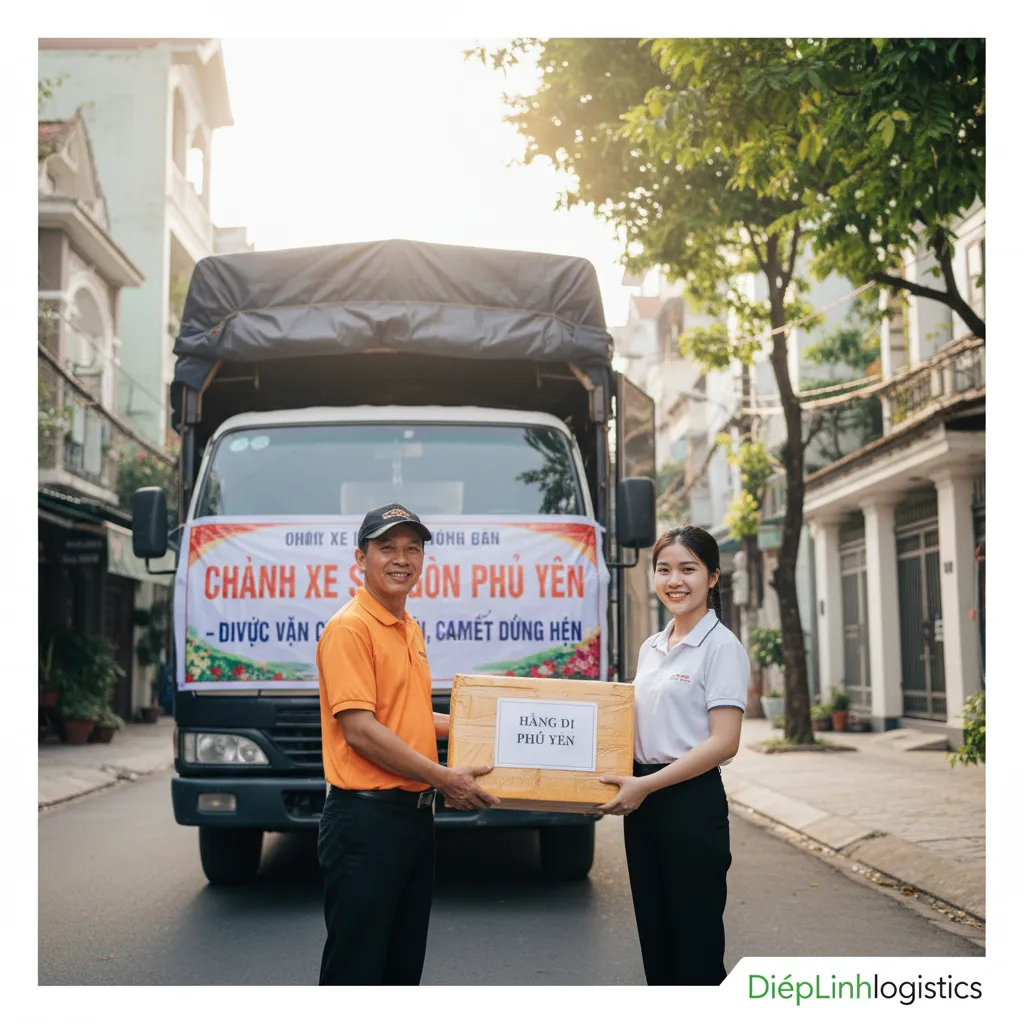 Tài xế giao nhận niềm nở