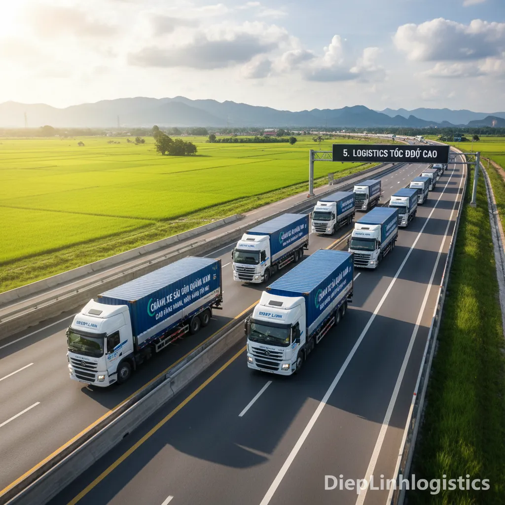 5. Logistics tốc độ cao