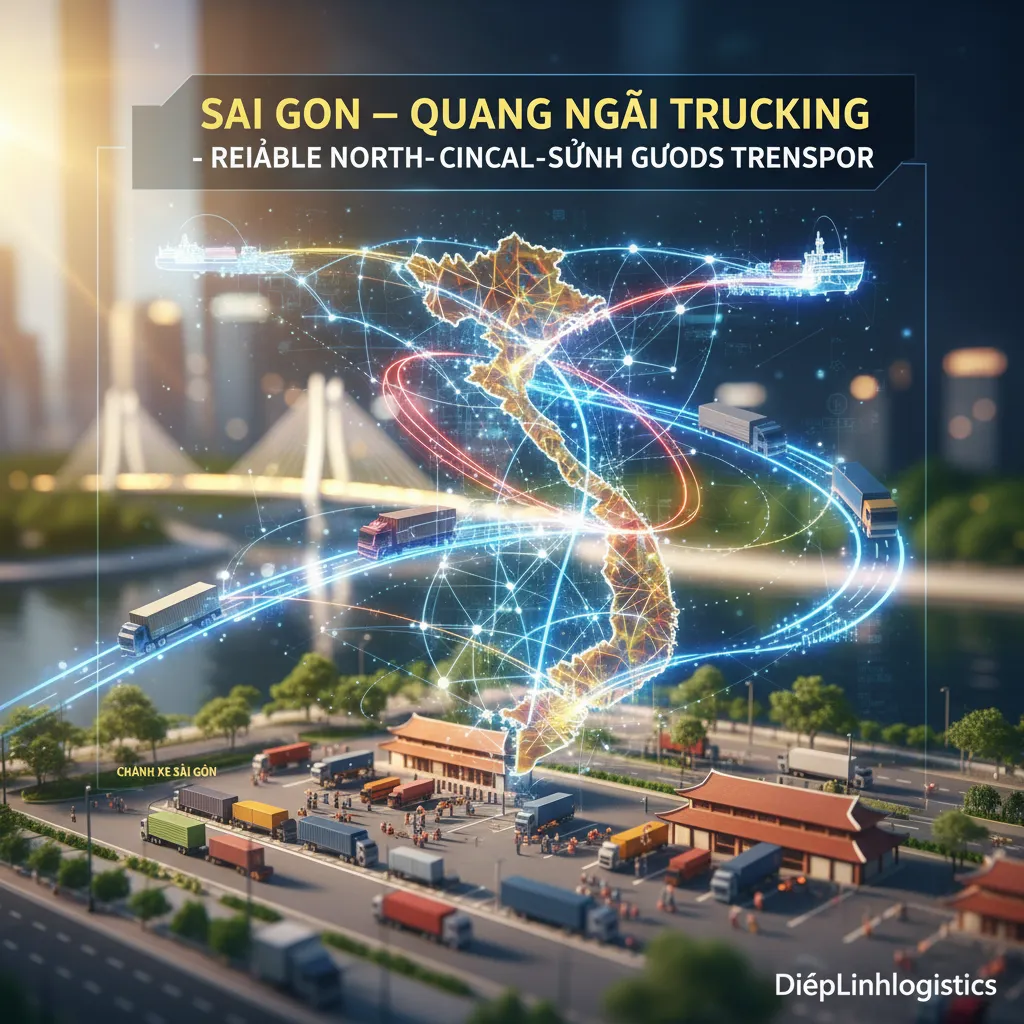 Mạng lưới vận tải Bắc Trung Nam 3D